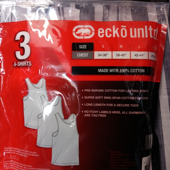 Man A-shirt 3paq - Picture 2 of 4